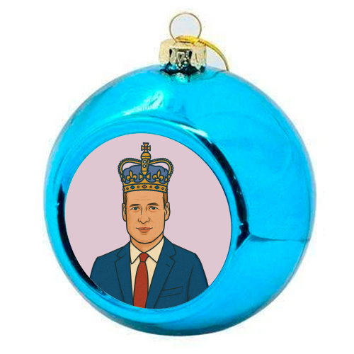 William - colourful christmas bauble by Ms Doodle