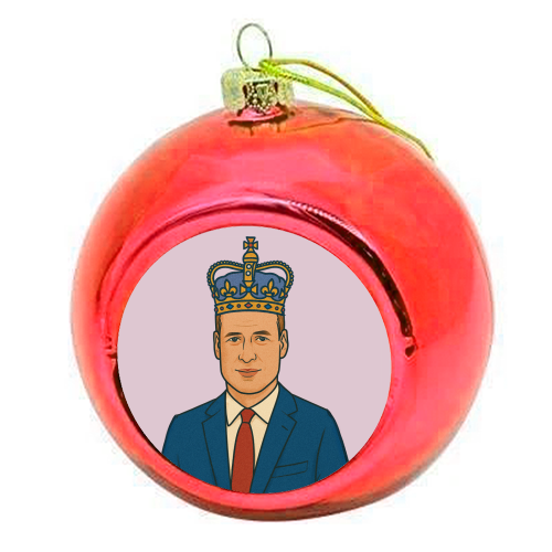 William - colourful christmas bauble by Ms Doodle