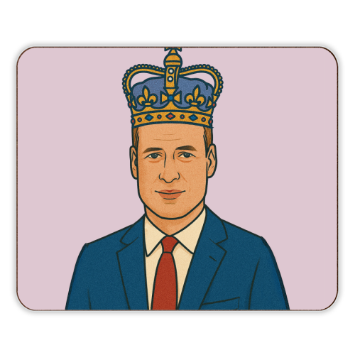 William - designer placemat by Ms Doodle