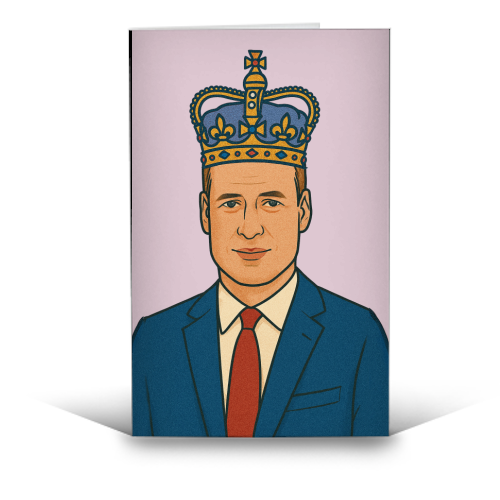 William - funny greeting card by Ms Doodle
