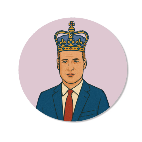 William - Magnet by Ms Doodle