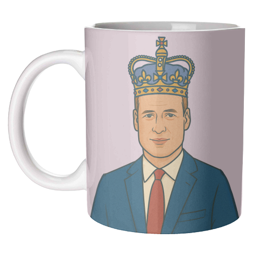 William - unique mug by Ms Doodle