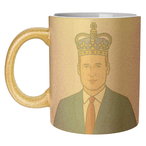 William - unique mug by Ms Doodle
