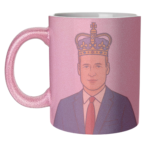 William - unique mug by Ms Doodle