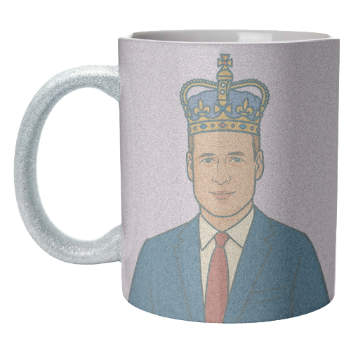 William - unique mug by Ms Doodle