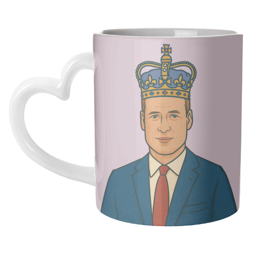 William - unique mug by Ms Doodle