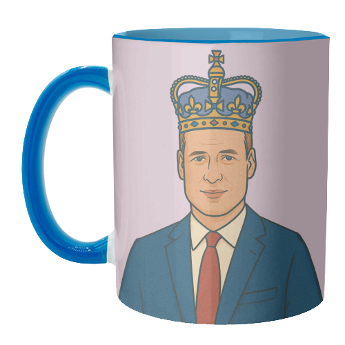 William - unique mug by Ms Doodle