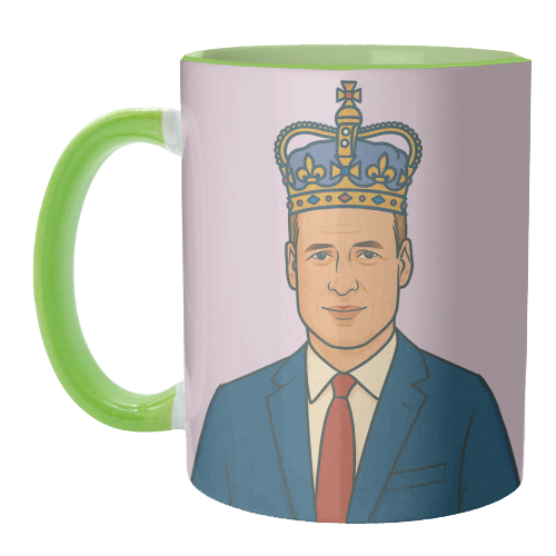 William - unique mug by Ms Doodle