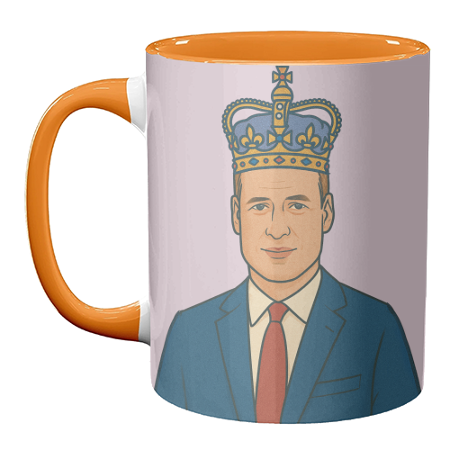 William - unique mug by Ms Doodle