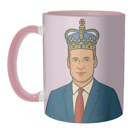 William - unique mug by Ms Doodle