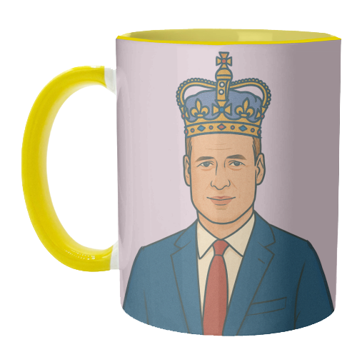 William - unique mug by Ms Doodle