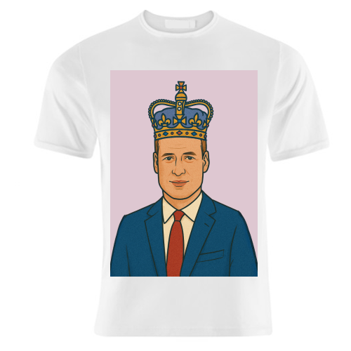 William - unique t shirt by Ms Doodle