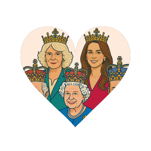 The Royal Family - Magnet by Ms Doodle