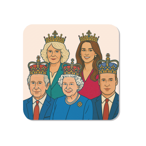 The Royal Family - Magnet by Ms Doodle
