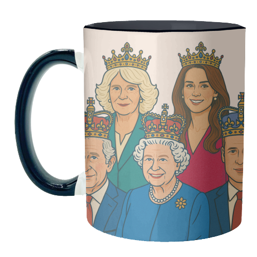 The Royal Family - unique mug by Ms Doodle