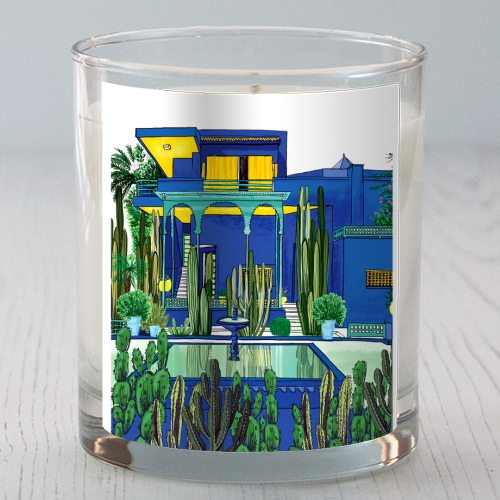 Jardin Majorelle - scented candle by Katie Clement