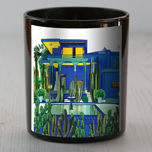 Jardin Majorelle - scented candle by Katie Clement