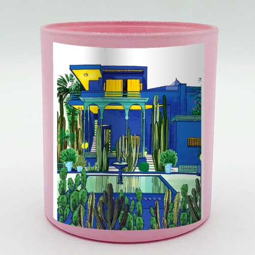 Jardin Majorelle - scented candle by Katie Clement