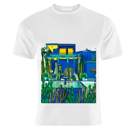 Jardin Majorelle - unique t shirt by Katie Clement