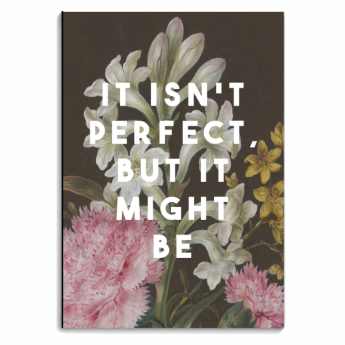 It Isn't Perfect But It Might Be | Olivia Dean - personalised A4, A5, A6 notebook by The 13 Prints