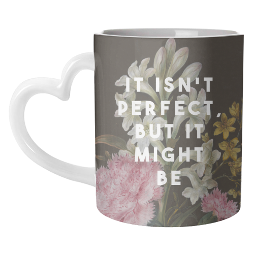 It Isn't Perfect But It Might Be | Olivia Dean - unique mug by The 13 Prints