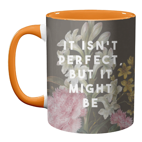 It Isn't Perfect But It Might Be | Olivia Dean - unique mug by The 13 Prints