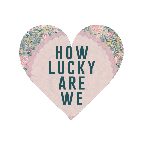 How Lucky Are We - Magnet by The 13 Prints