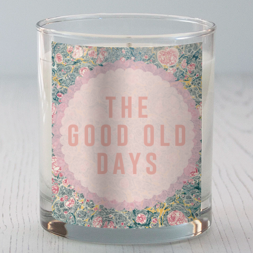 The Good Old Days - scented candle by The 13 Prints