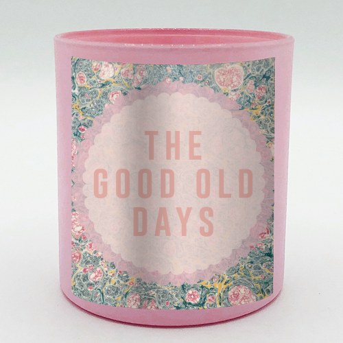 The Good Old Days - scented candle by The 13 Prints
