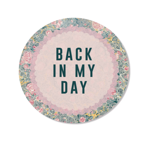 Back In My Day - Magnet by The 13 Prints