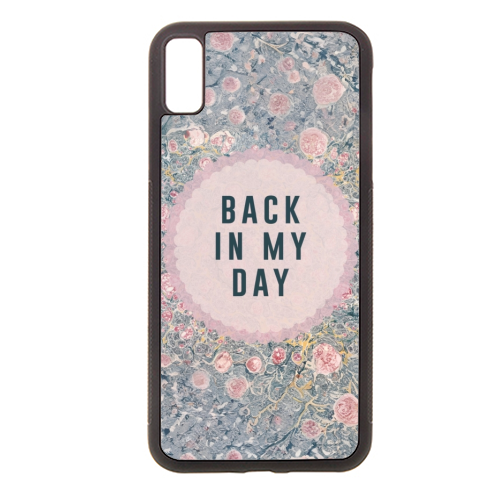 Back In My Day - stylish phone case by The 13 Prints
