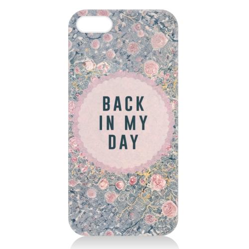 Back In My Day - unique phone case by The 13 Prints