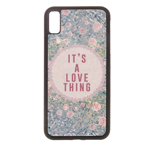 It's A Love Thing - stylish phone case by The 13 Prints