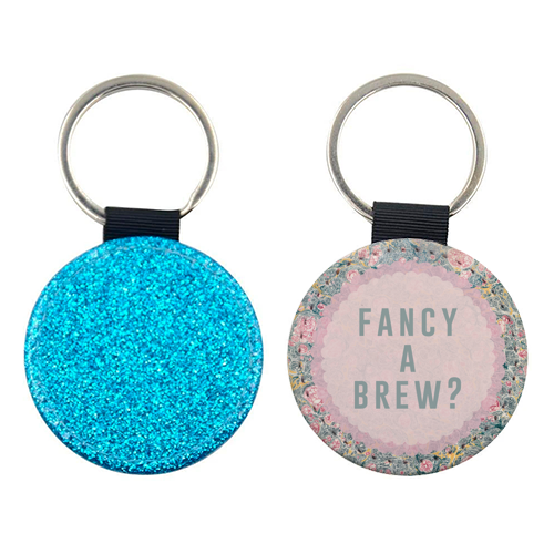 Fancy A Brew? - keyring by The 13 Prints