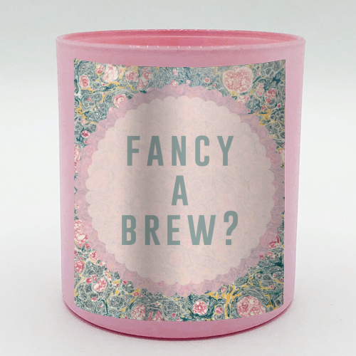 Fancy A Brew? - scented candle by The 13 Prints