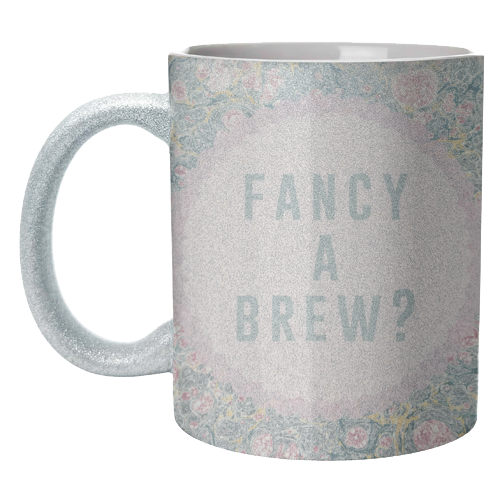 Fancy A Brew? - unique mug by The 13 Prints