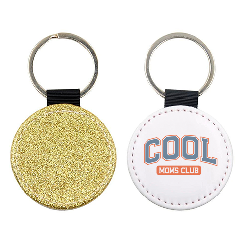 Cool Moms Club Funny Mum Life - keyring by Sundiva Designs