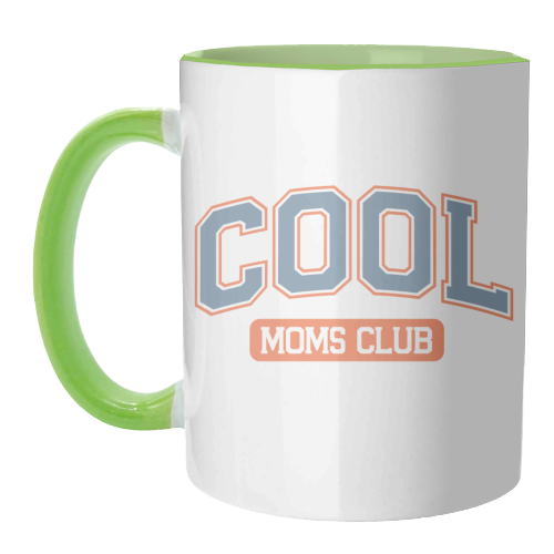 Cool Moms Club Funny Mum Life - unique mug by Sundiva Designs