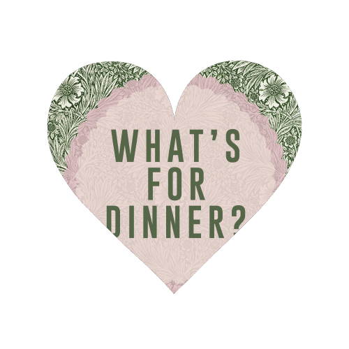 What's For Dinner? Green/Pink - Magnet by The 13 Prints