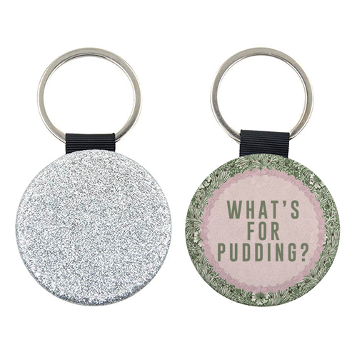What's For Pudding? - keyring by The 13 Prints