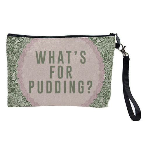 What's For Pudding? - pretty makeup bag by The 13 Prints