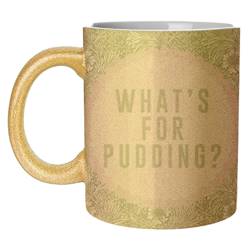 What's For Pudding? - unique mug by The 13 Prints
