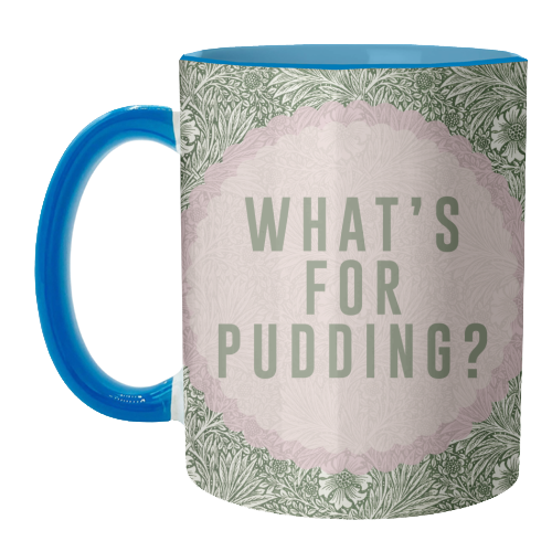 What's For Pudding? - unique mug by The 13 Prints