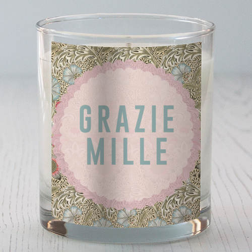 Grazie Mille - scented candle by The 13 Prints