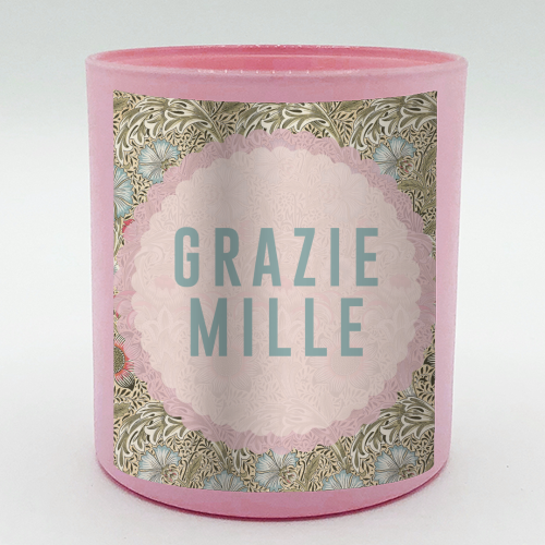 Grazie Mille - scented candle by The 13 Prints