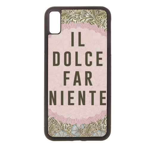Il Dolce Far Niente - stylish phone case by The 13 Prints