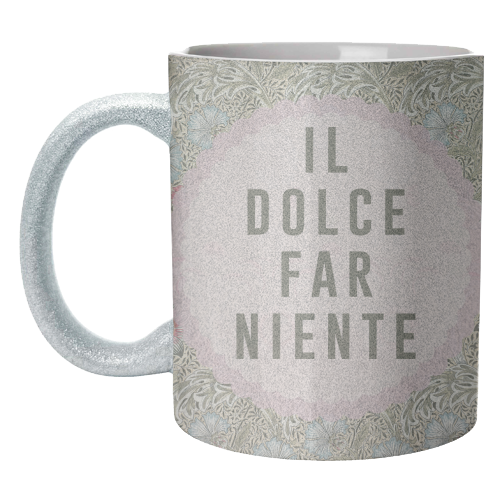 Il Dolce Far Niente - unique mug by The 13 Prints