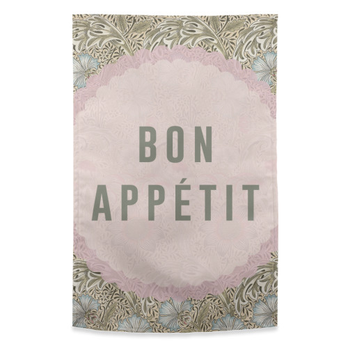Bon Appetit - funny tea towel by The 13 Prints