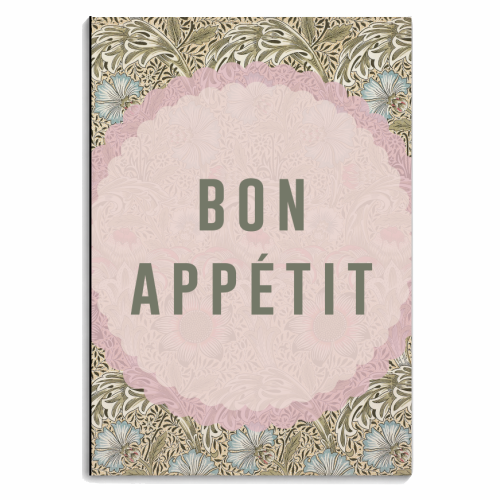 Bon Appetit - personalised A4, A5, A6 notebook by The 13 Prints