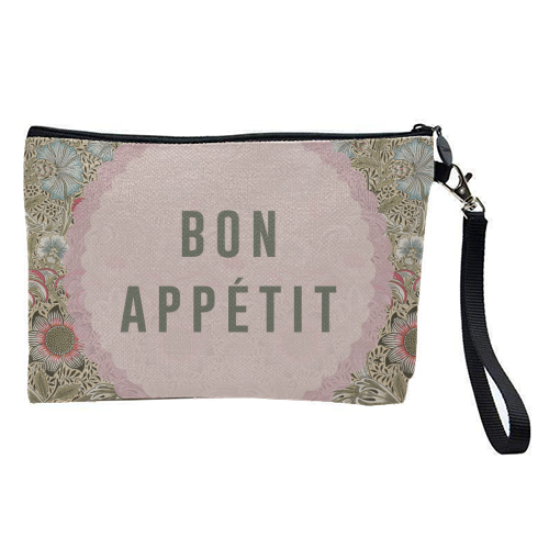 Bon Appetit - pretty makeup bag by The 13 Prints